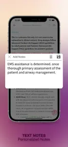 ECG Notes: Quick look-up ref. screenshot #9 for iPhone