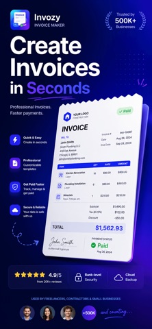 Invozy: Invoice Maker screenshot