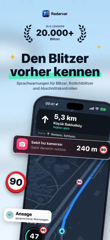 Radarvar: Speed Cameras screenshot 1 of 6