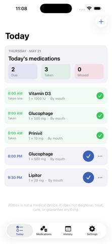 Pillbox meds Screenshot 1 of 5