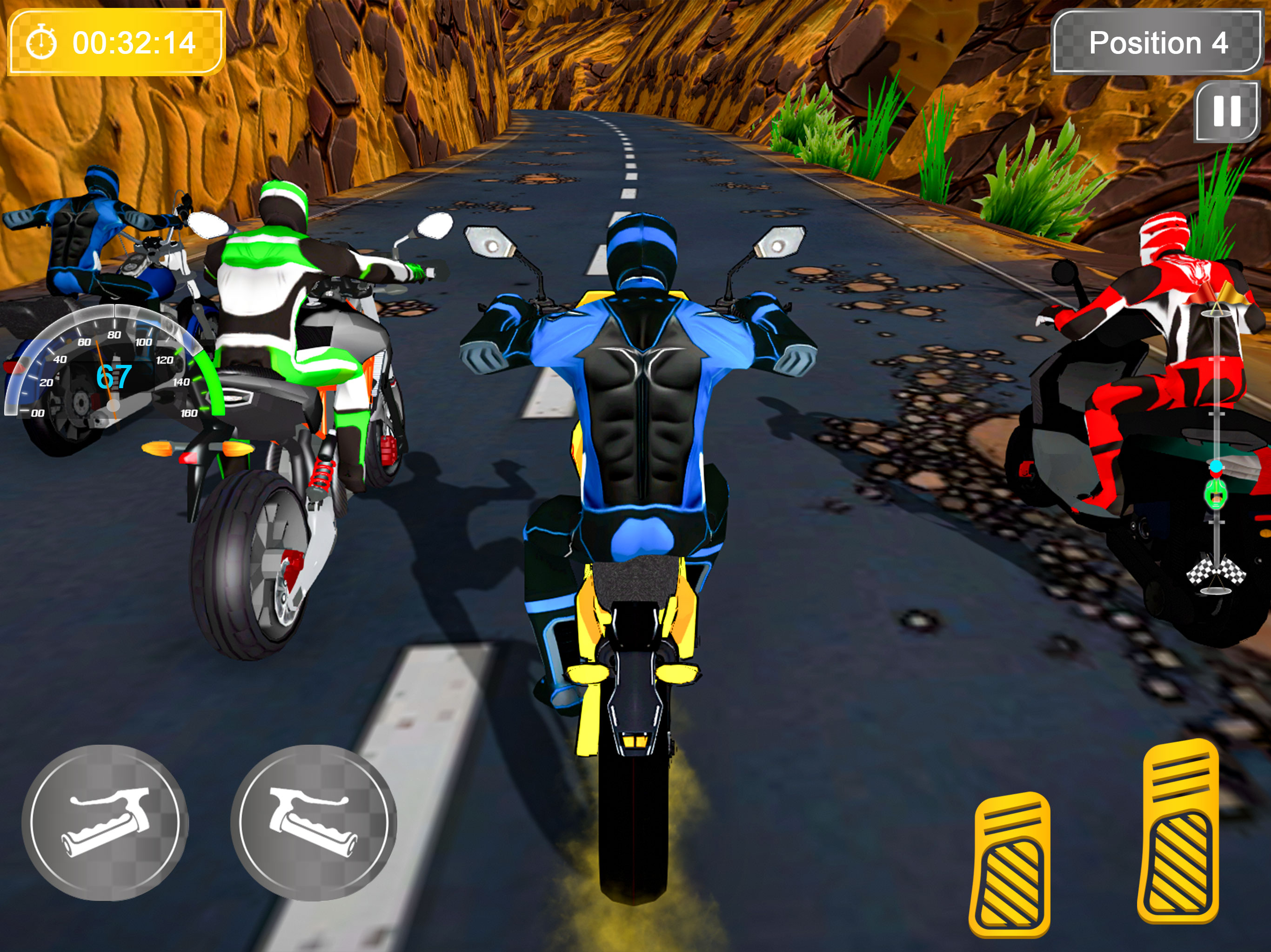 Mountain Moto Race - Bike Game
