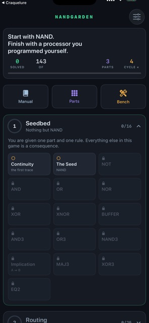 Nandgarden screenshot 1