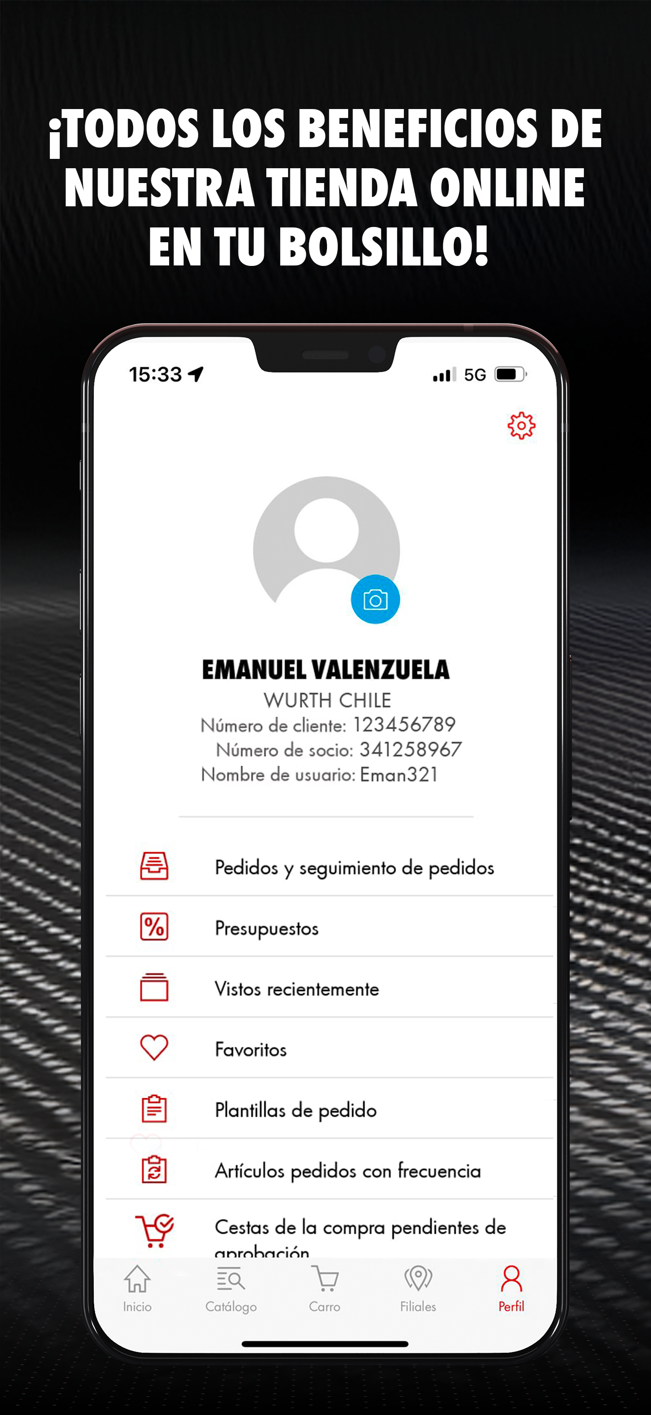 Würth Chile screenshot 5