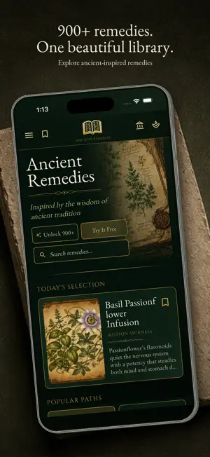 Ancient Inspired Remedies screenshot 1