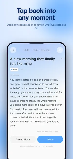 Memorion – AI Memory Recorder screenshot 2