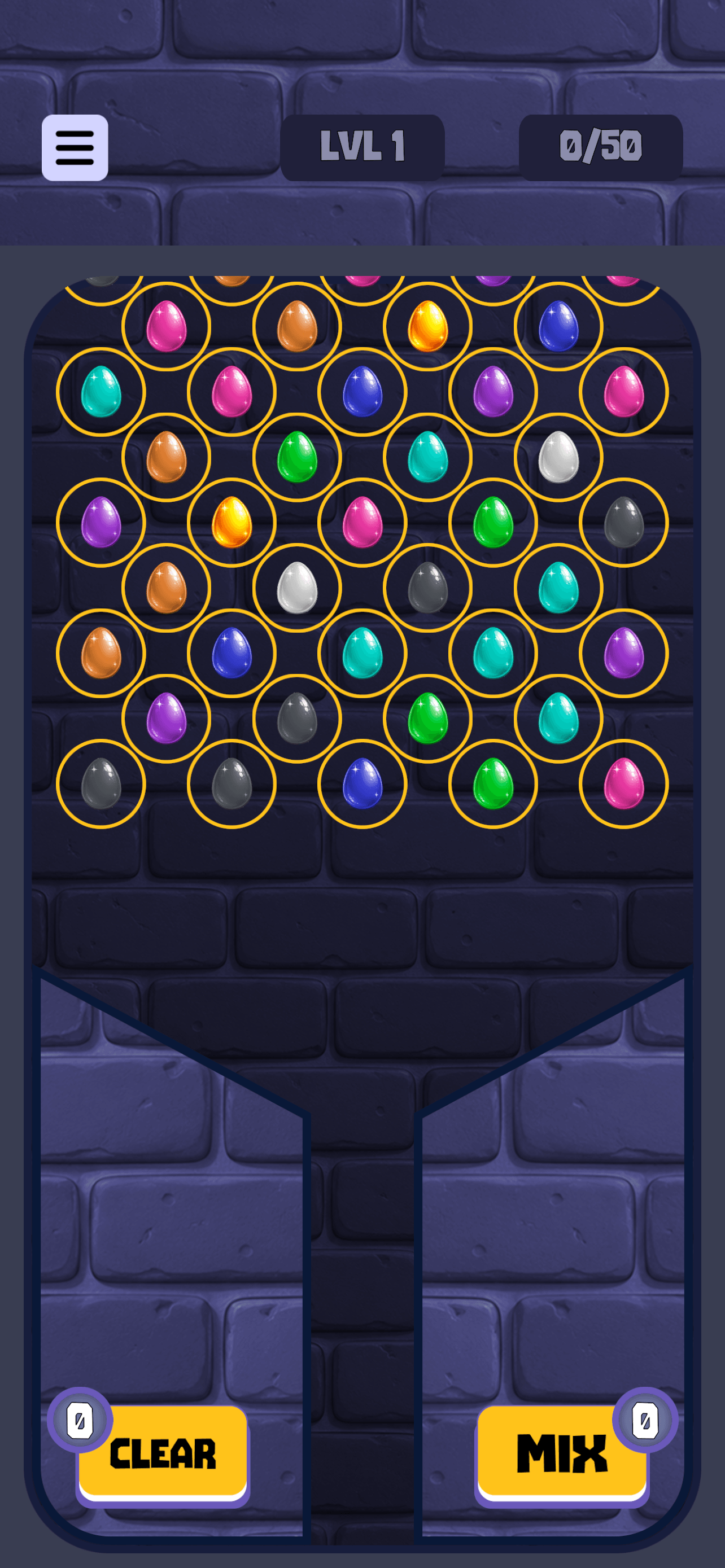 Falling Eggs: Drop & Merge