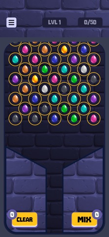 Falling Eggs: Drop & Merge screenshot