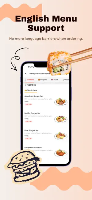 Weiby iding: Order Food Ahead screenshot 2
