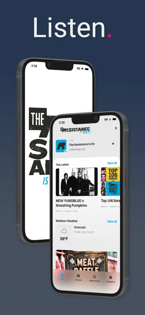 Screenshot #1 pour 106.7 The Resistance