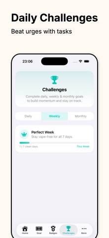 No More Vape: Quit Vaping App Screenshot 4 of 6