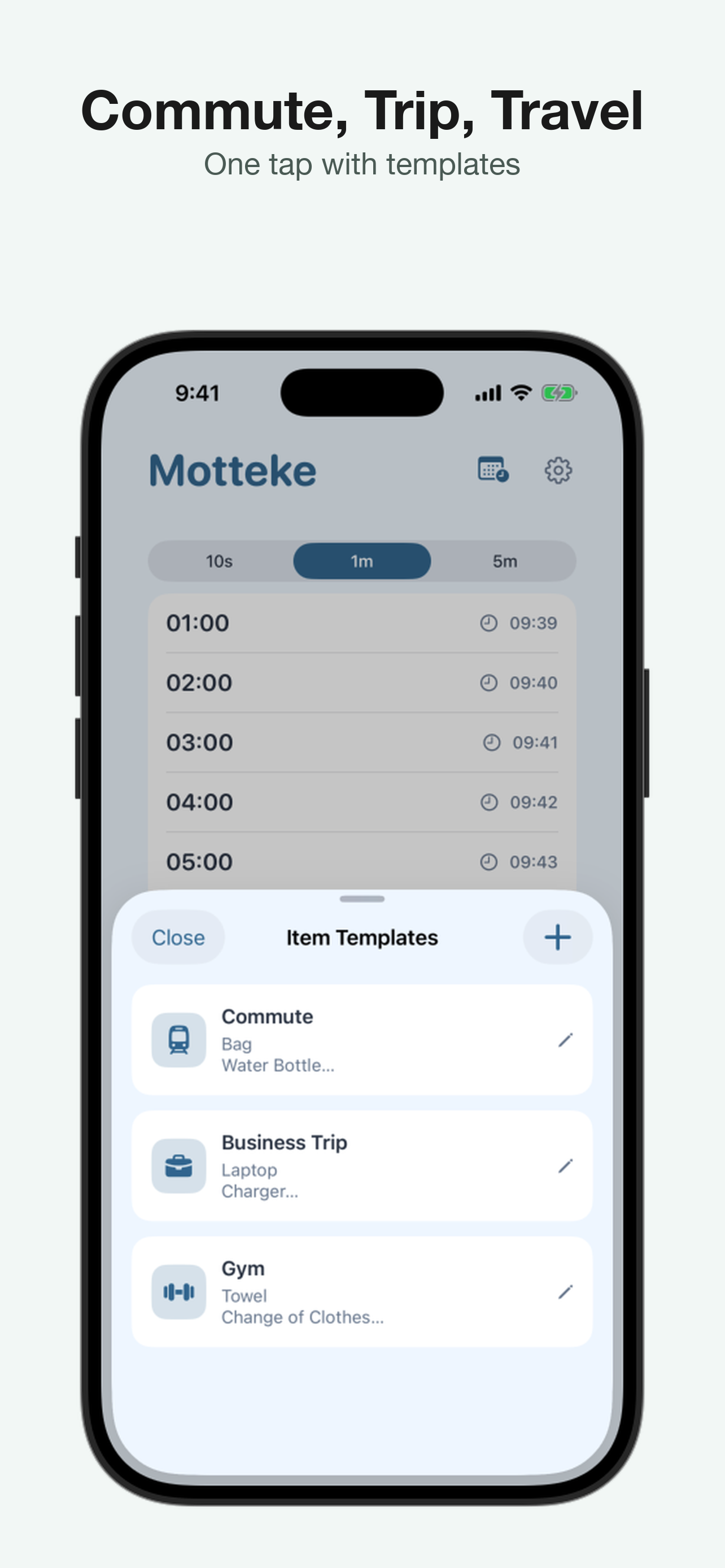 Motteke - Timer with Memo screenshot 4