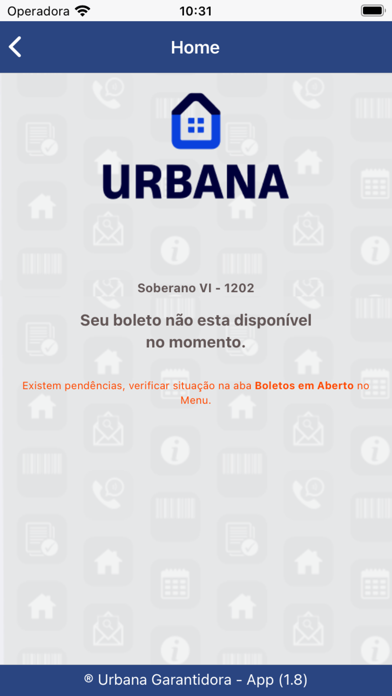 Urbana Garantidora Screenshot