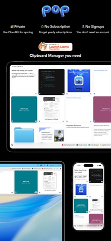 Pop - Paste, Organize, Perform Screenshot 1 of 7