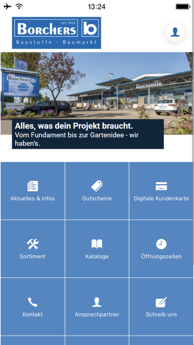 Borchers Baumarkt iPhone screenshot