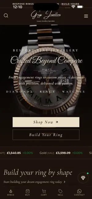 Greys Jewellers screenshot 1
