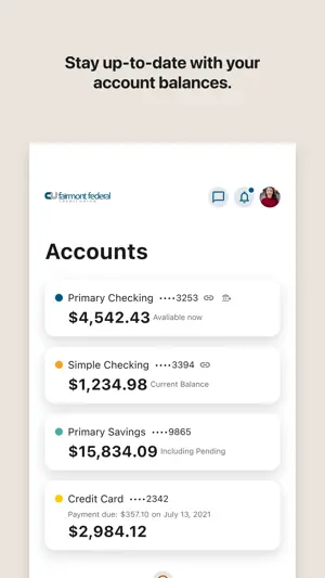 Fairmont Federal Credit Union screenshot 3