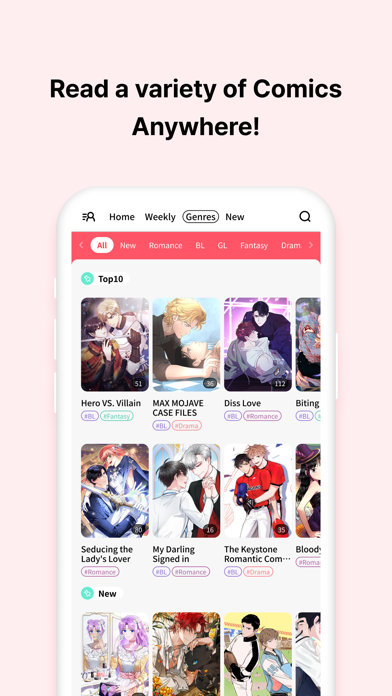 Lalatoon - Comics & Webtoon Screenshot