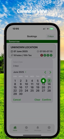 Golf Manager App screenshot