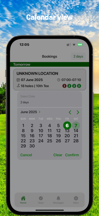 Golf Manager App Screenshot 7 of 7