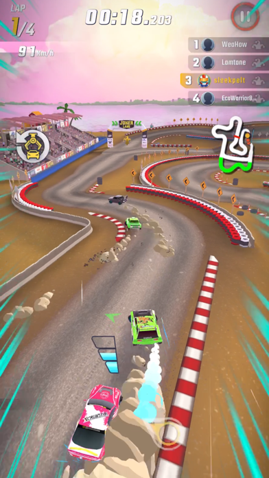 Rally Clash ラリークラッシュカーレーシングゲームのおすすめ画像1