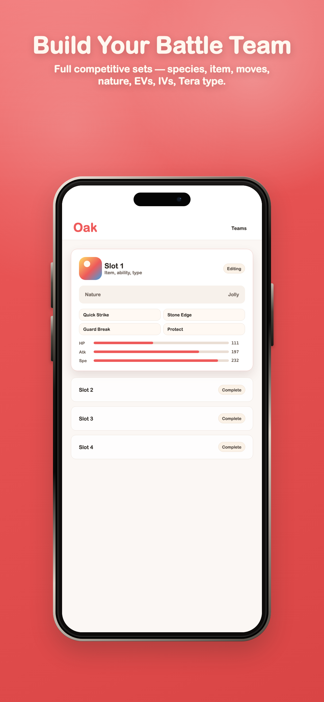 Oak – AI Battle Coach screenshot 2