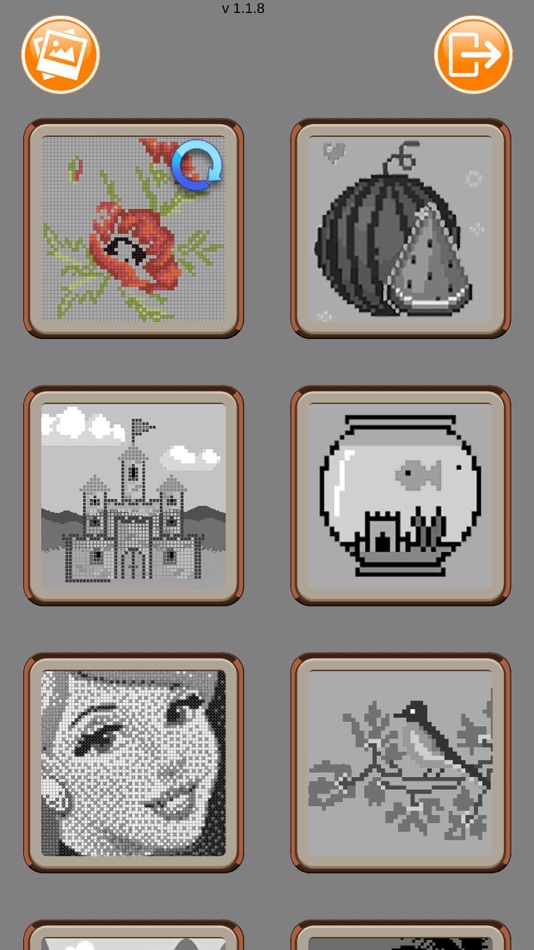 #1. Fancywork by Numbers (iOS) 由: Oleksandr Martysh