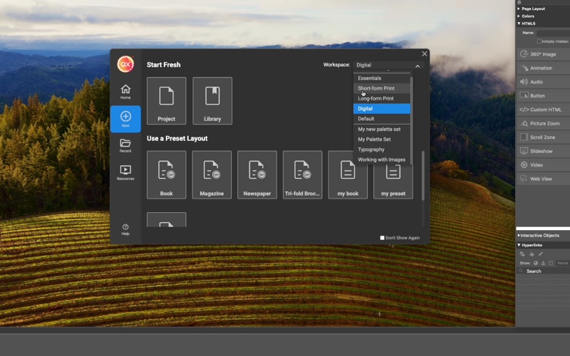 Screenshot #1 pour QuarkXPress