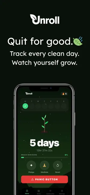 Unroll - Quit Weed screenshot 1