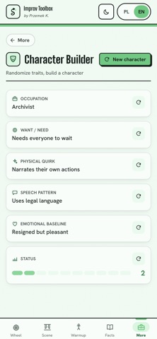 Improv toolbox Screenshot 5 of 7