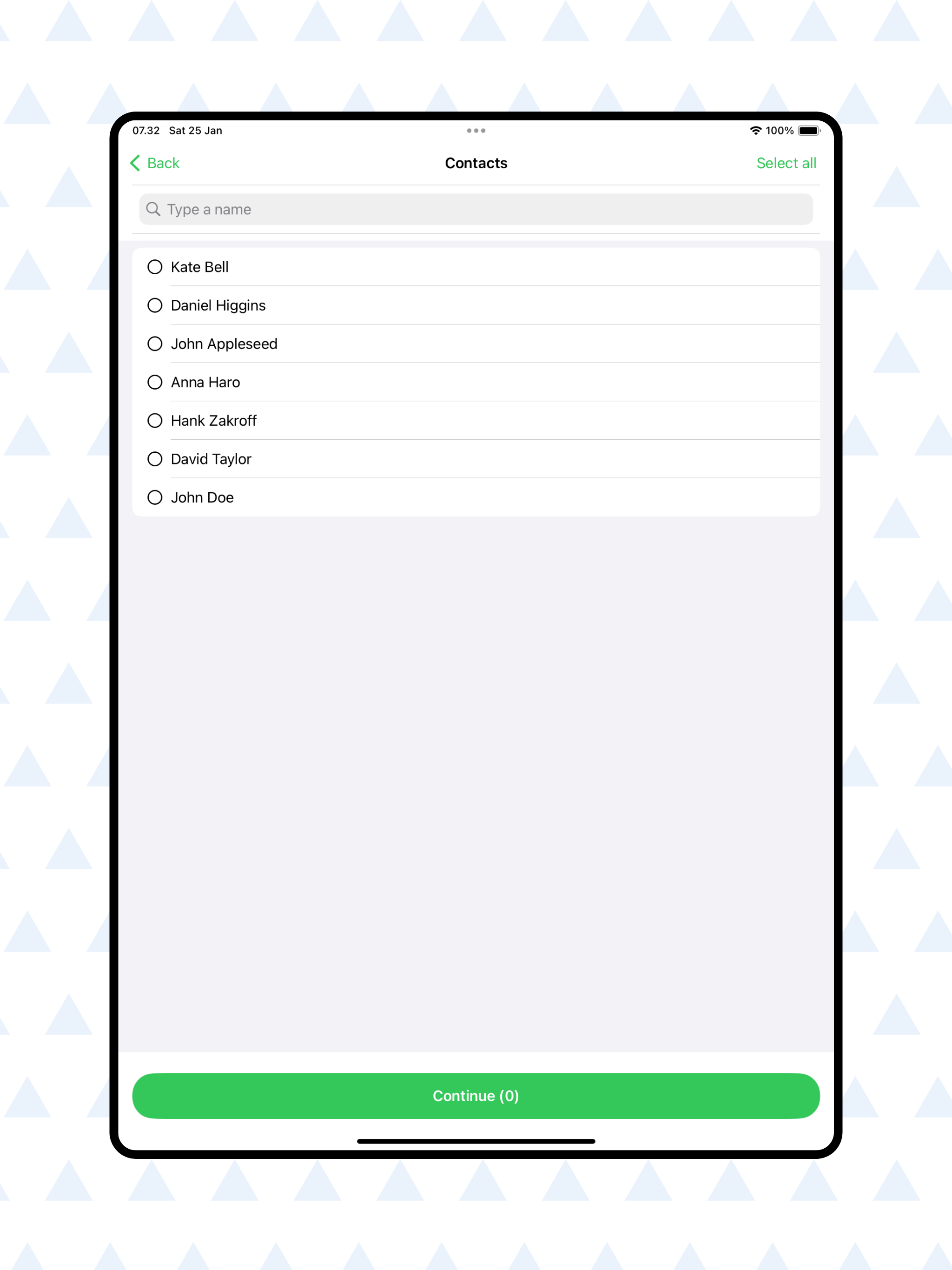 Contact Exporter - Excel & PDF screenshot 7