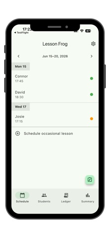 Lesson Frog screenshot