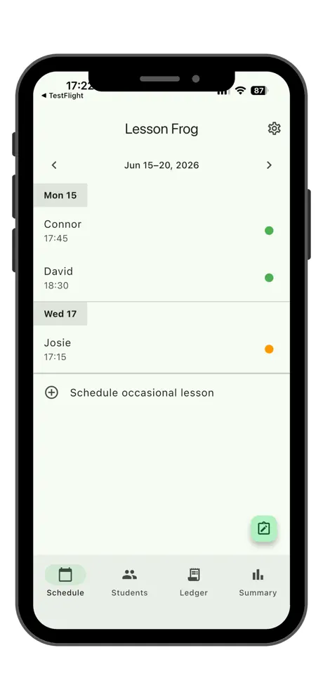 Lesson Frog screenshot 3