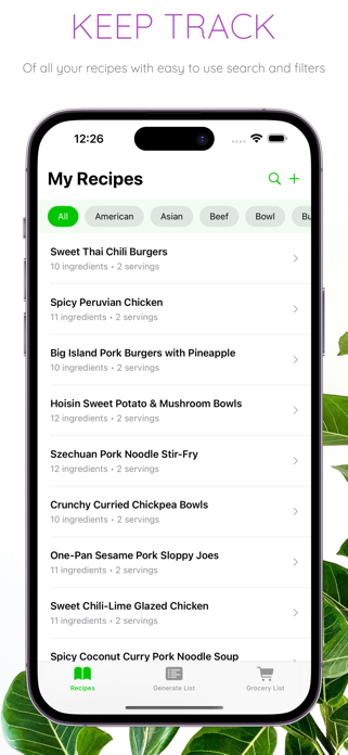 EasyGrocery - List Generator Screenshot 3 of 5