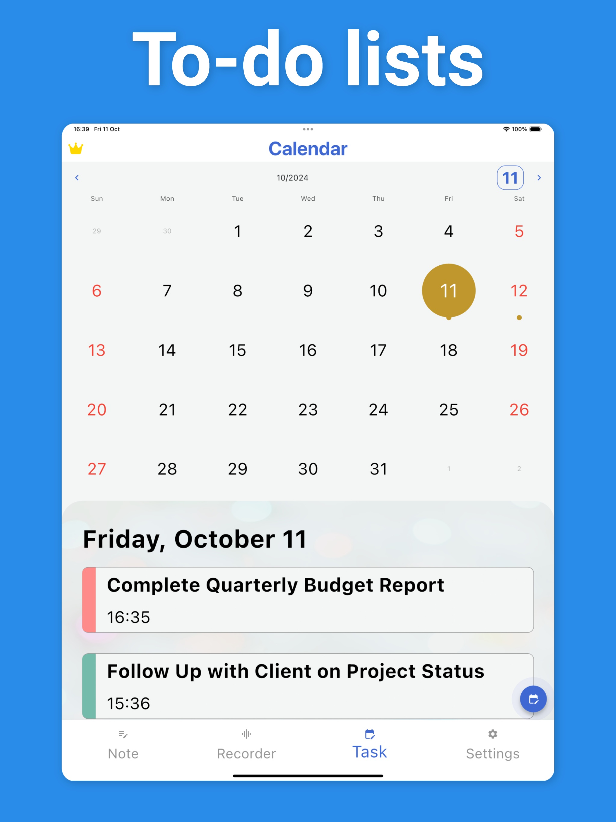 Voice Memos, Notes & Recorder