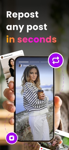 Repost Posts & Videos screenshot