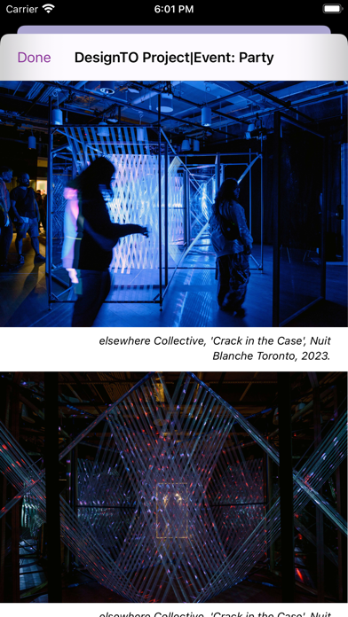 DesignTO Festival Screenshot