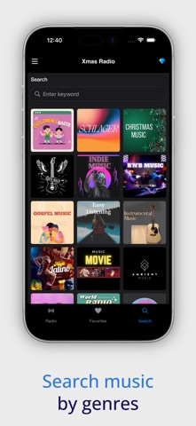 Xmas Radio screenshot