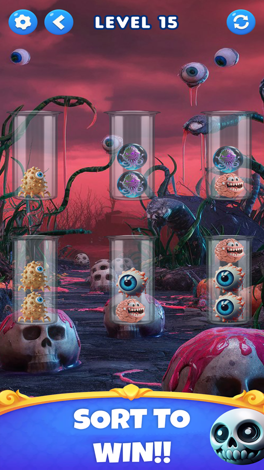 #1. Gross Color Ball Sort (iOS) 由: TOTALLY RAD LLC