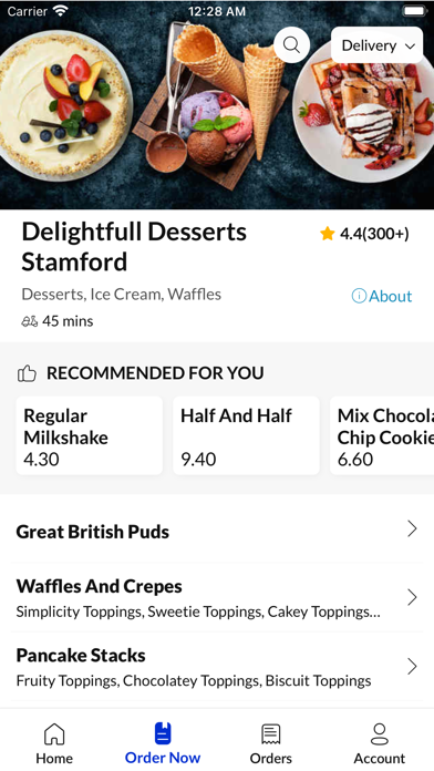 Delightfull Desserts Stamford Screenshot