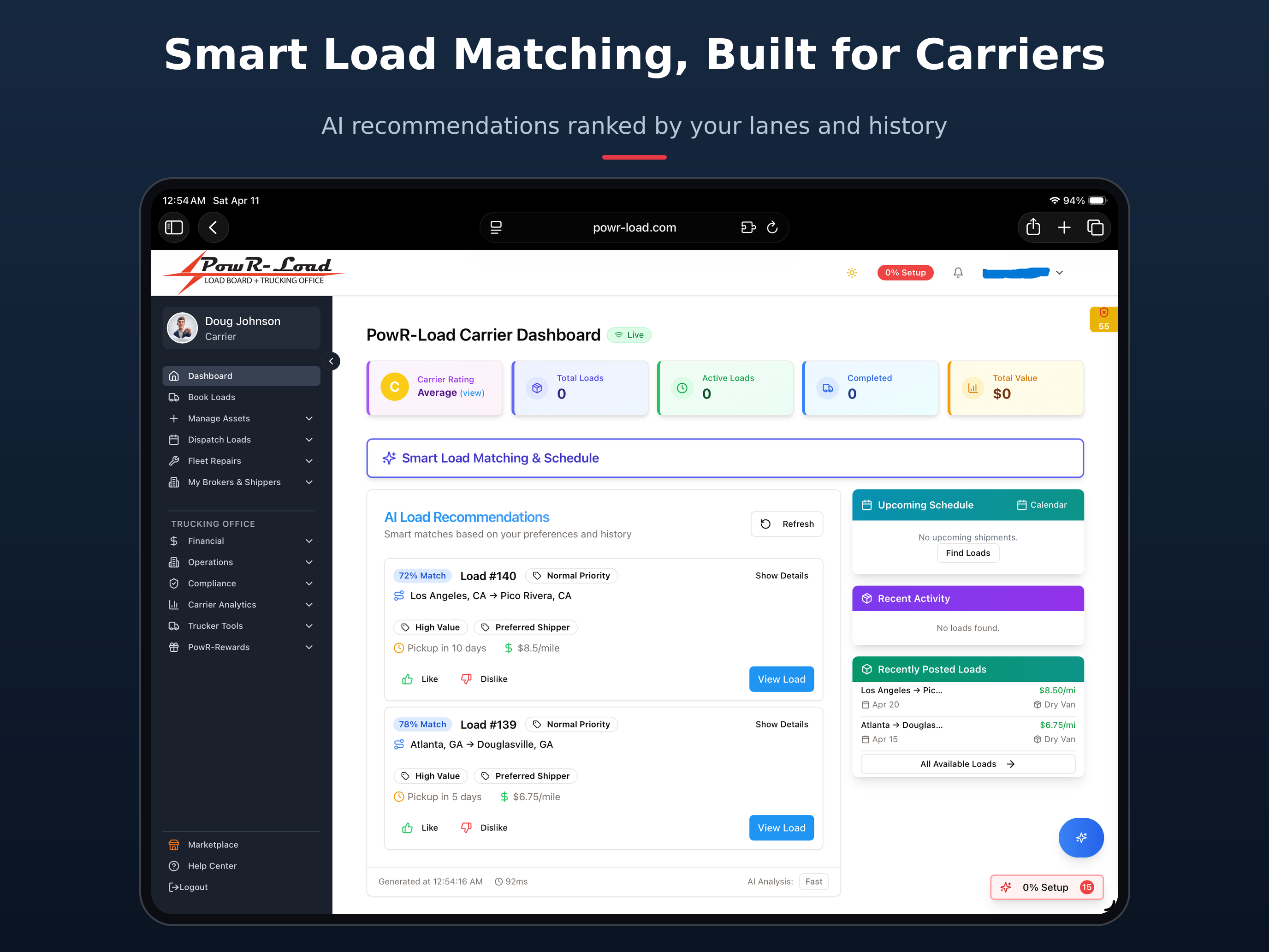 PowR-Load (Load Board) screenshot 11