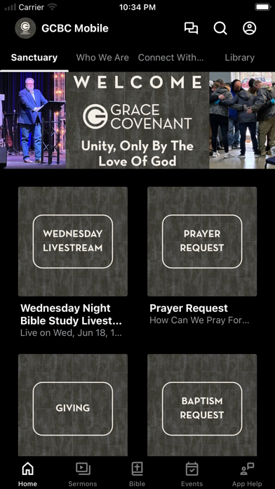 Grace Covenant Baptist Church Screenshot