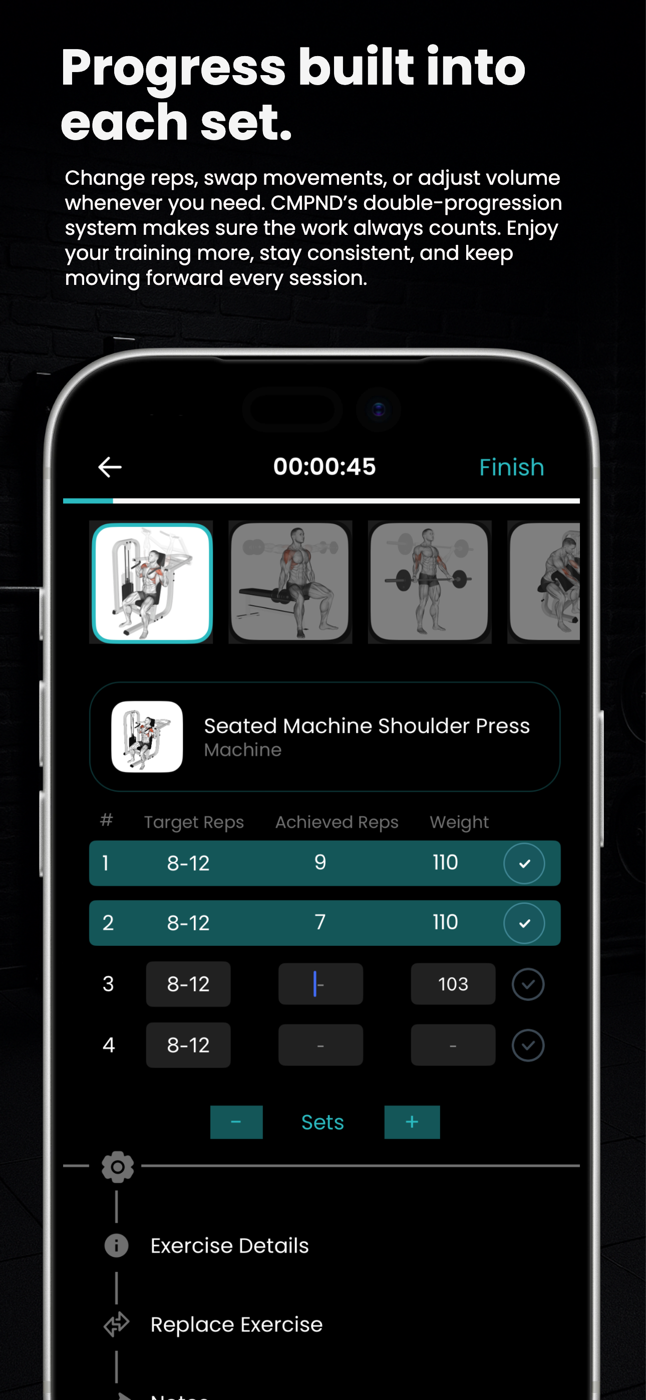 CMPND: Gym Workout App
