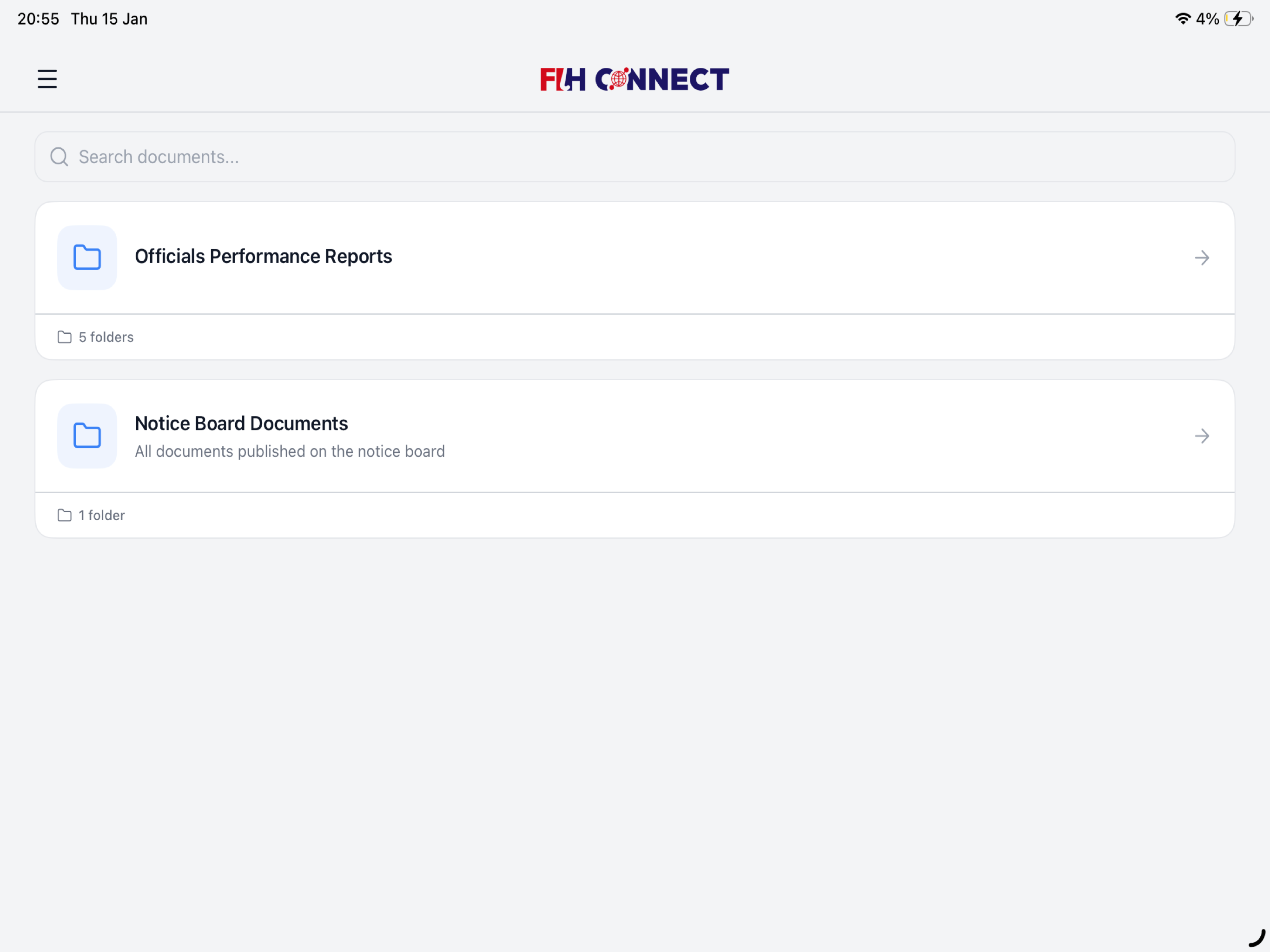FIH Connect screenshot 9