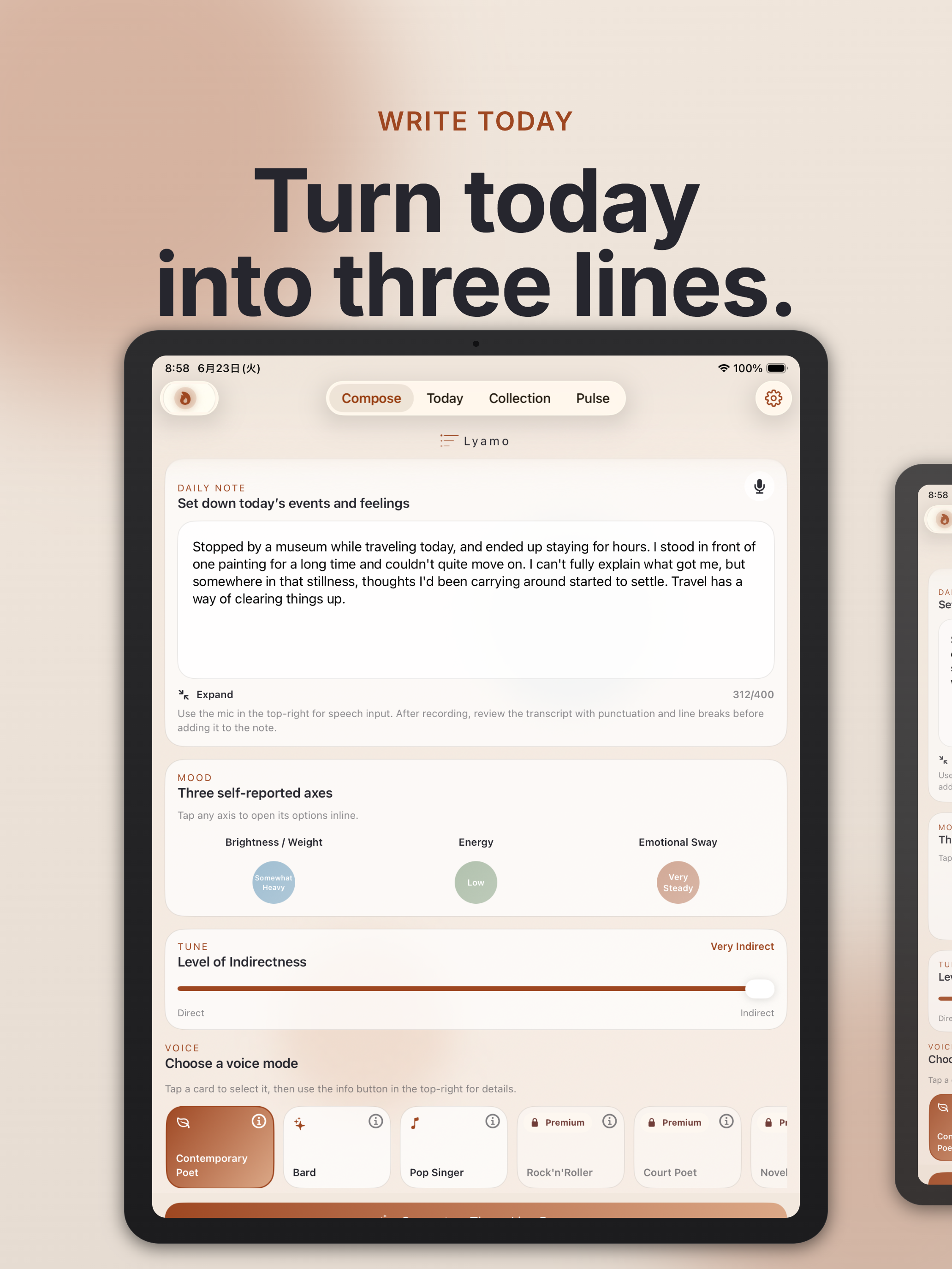Lyamo — poetry collection screenshot 9