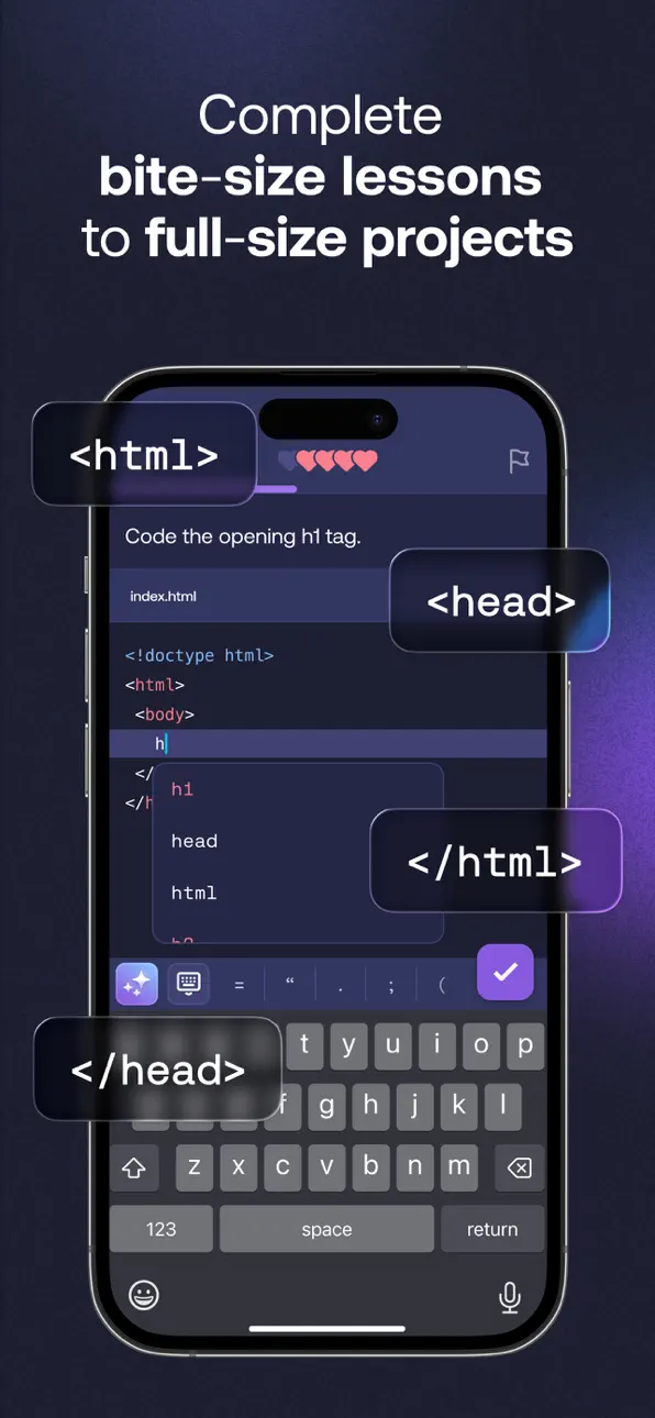 Mimo: Learn Coding/Programming iOS Mod IPA screenshot 3 - iOS app interface