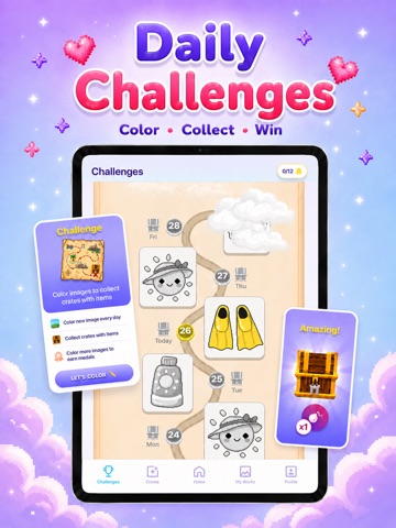 Pixel: Color by Number iPad screenshot