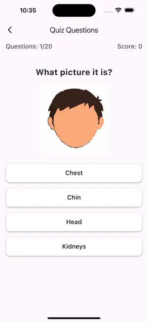 Body Parts Learning App screenshot 3