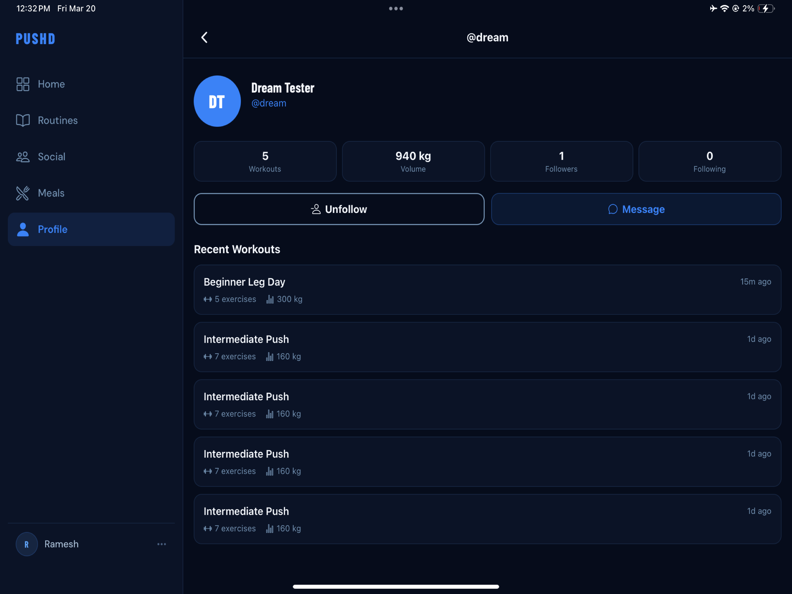 Pushd - AI Workout Tracker screenshot 11