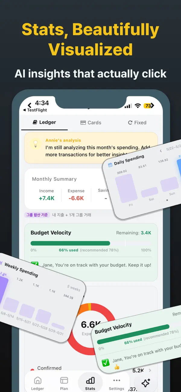 Screenshot #3 pour Saive: AI Budget Coach