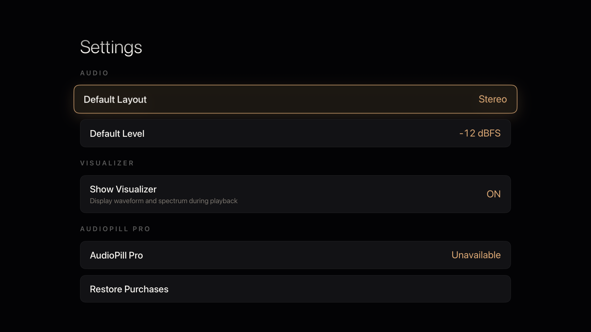 Audiopill screenshot 5